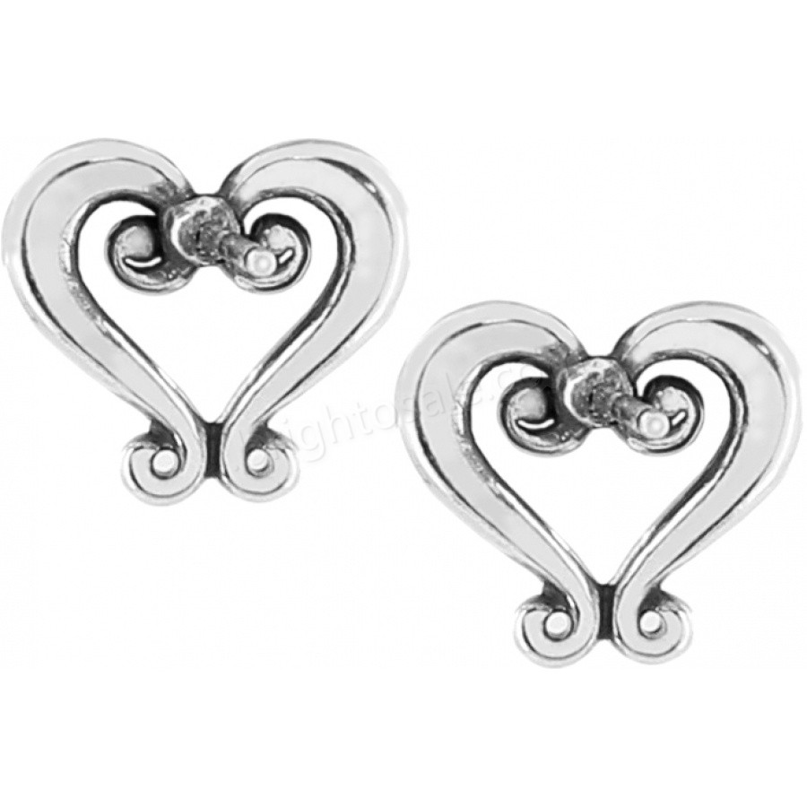 Brighton Collectibles & Online Discount Genoa Heart Mini Post Earrings - -2