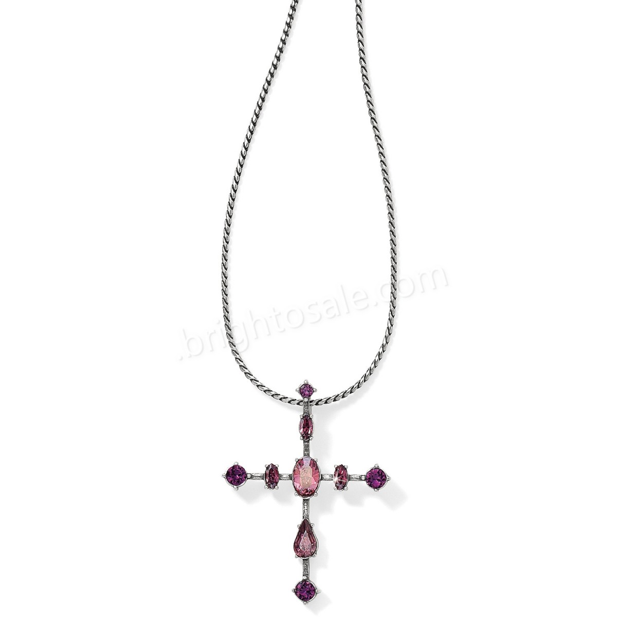 Brighton Collectibles & Online Discount One Love Cross Necklace - -3