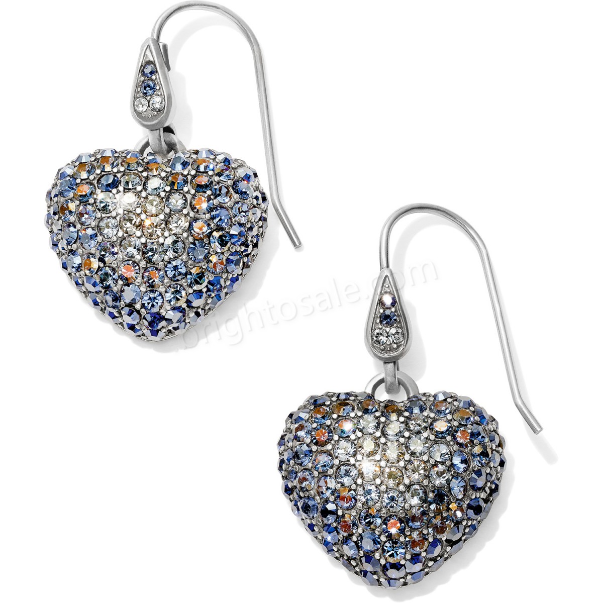 Brighton Collectibles & Online Discount Neptune's Rings Brazil Blue Quartz Heart Reversible Necklace - -3