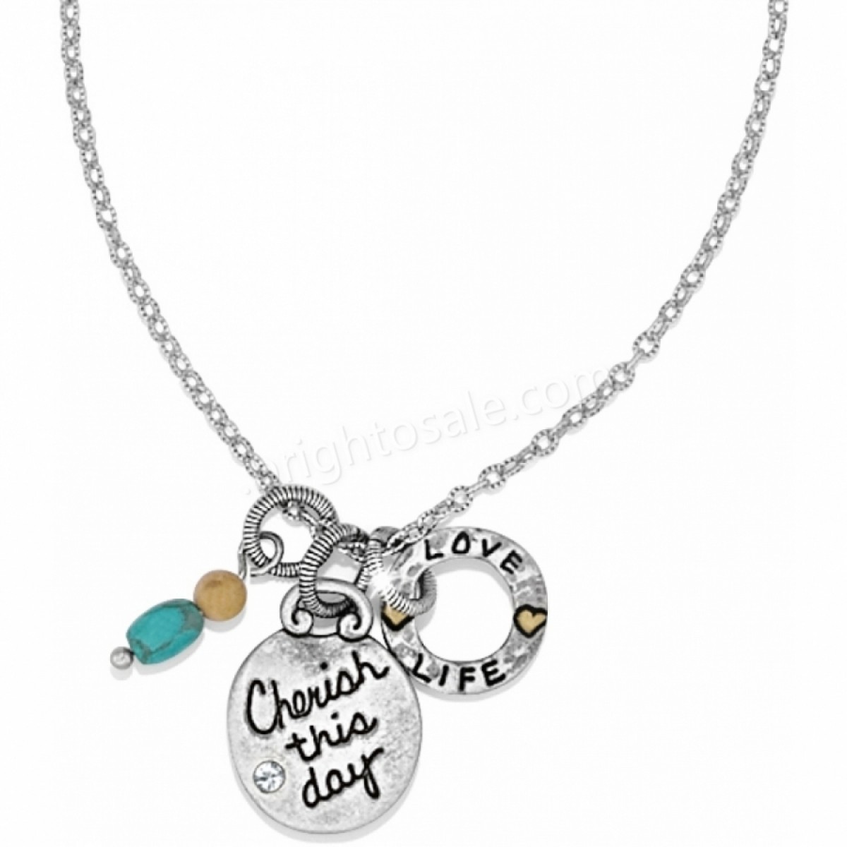 Brighton Collectibles & Online Discount Neptune's Rings Sweetheart Necklace - -1