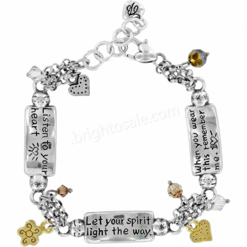 Brighton Collectibles & Online Discount Remember Your Heart Bracelet - -1