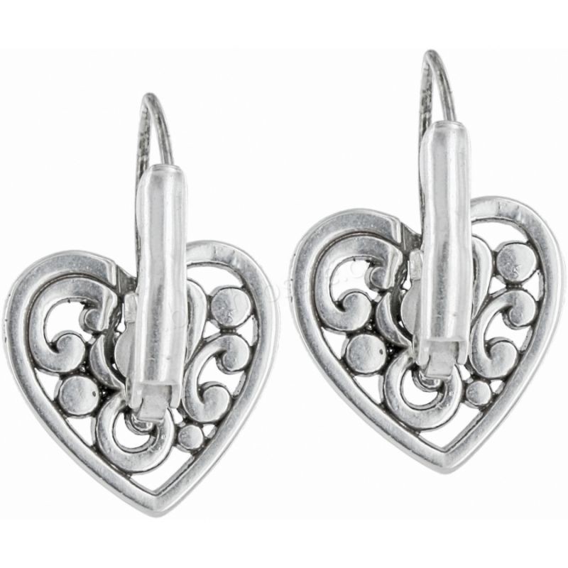Brighton Collectibles & Online Discount Contempo Heart Leverback Earrings - -2