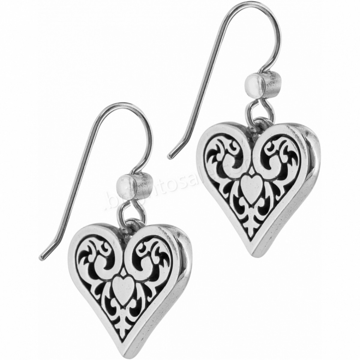 Brighton Collectibles & Online Discount Cristalina Heart French Wire Earrings - -1