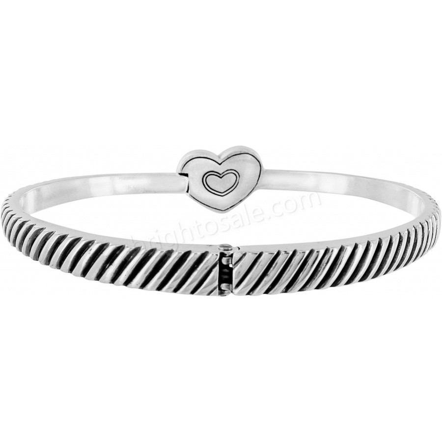 Brighton Collectibles & Online Discount Celestia Heart Hinged Bangle - -2