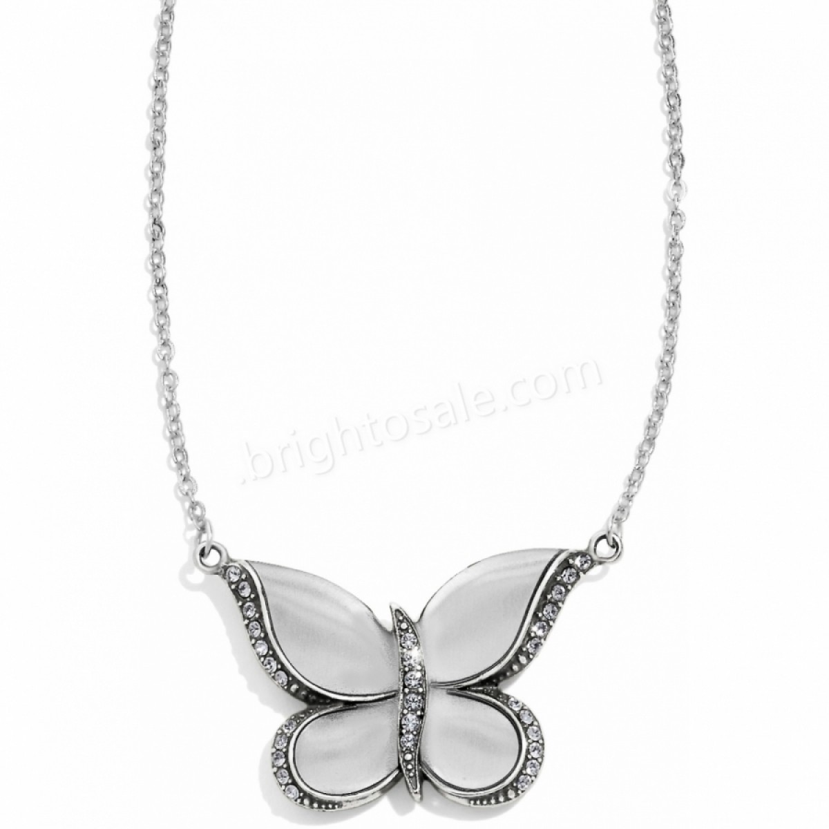 Brighton Collectibles & Online Discount Trust Your Journey Reversible Butterfly Necklace - -1