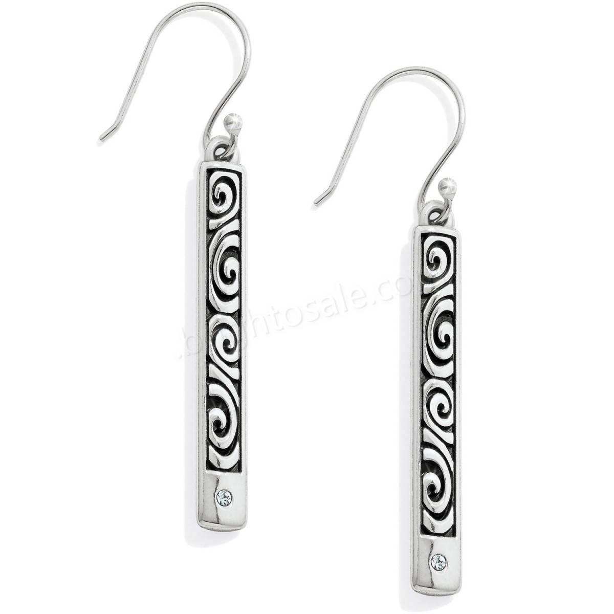 Brighton Collectibles & Online Discount London Groove Bar Reversible French Wire Earrings - -1