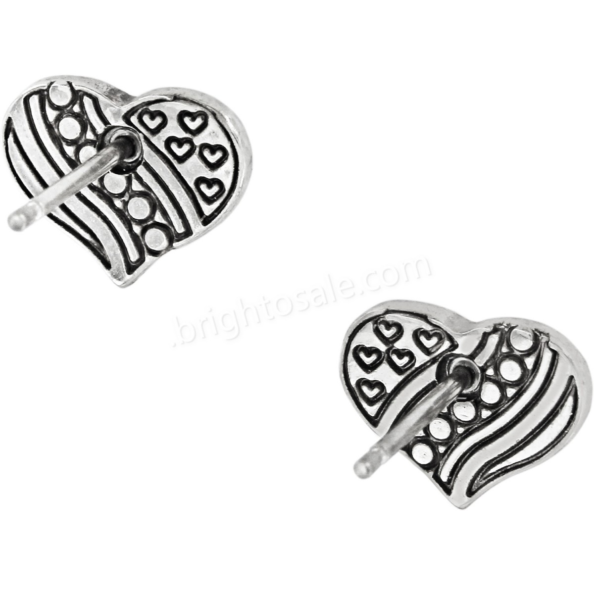 Brighton Collectibles & Online Discount Hearts and Stripes Mini Post Earrings - -1