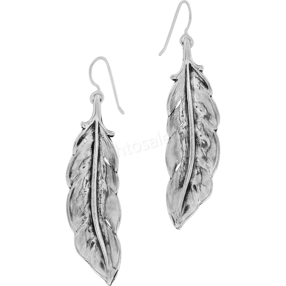 Brighton Collectibles & Online Discount Contempo Ice Feather French Wire Earrings - -1