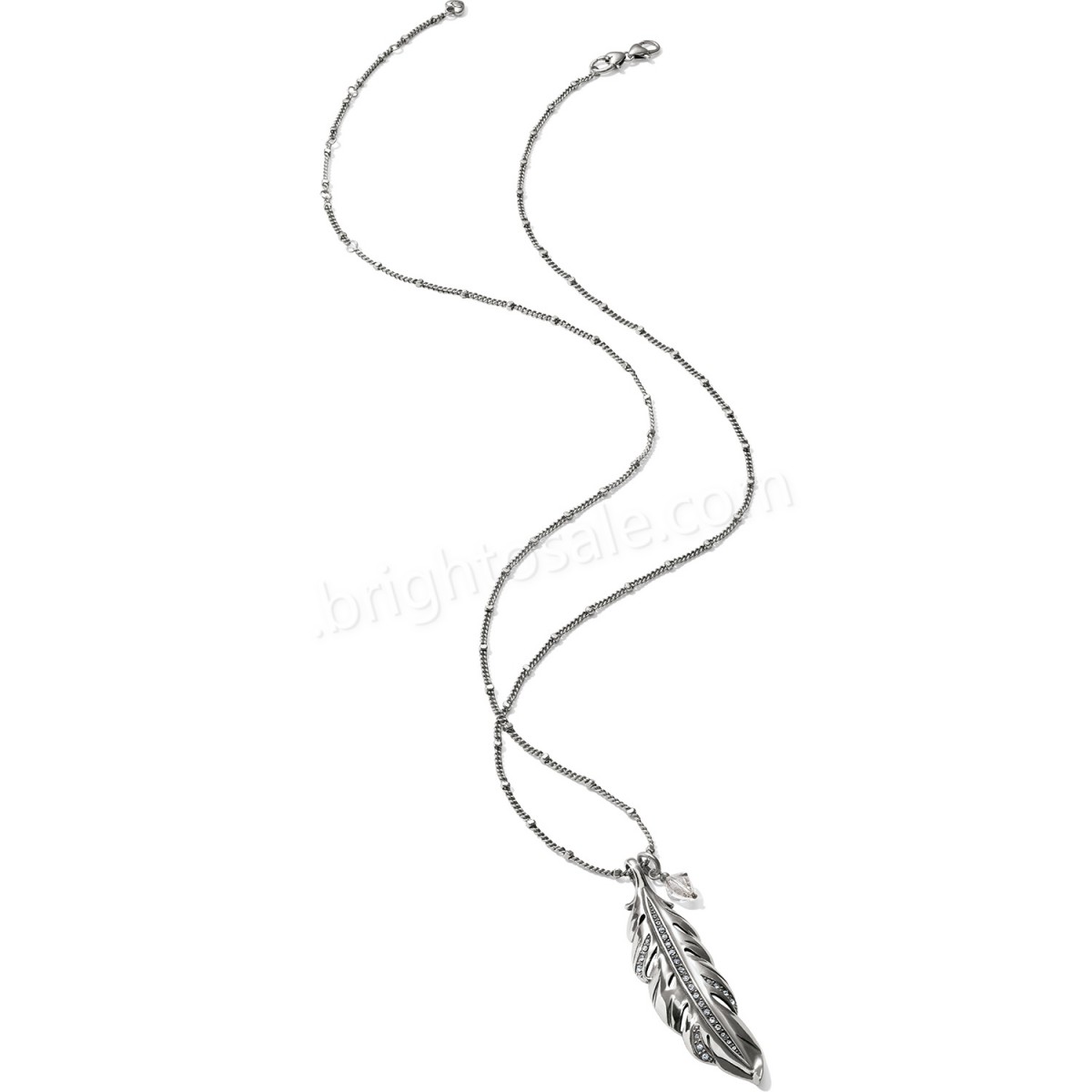 Brighton Collectibles & Online Discount Contempo Ice Feather Convertible Reversible Necklace - -2