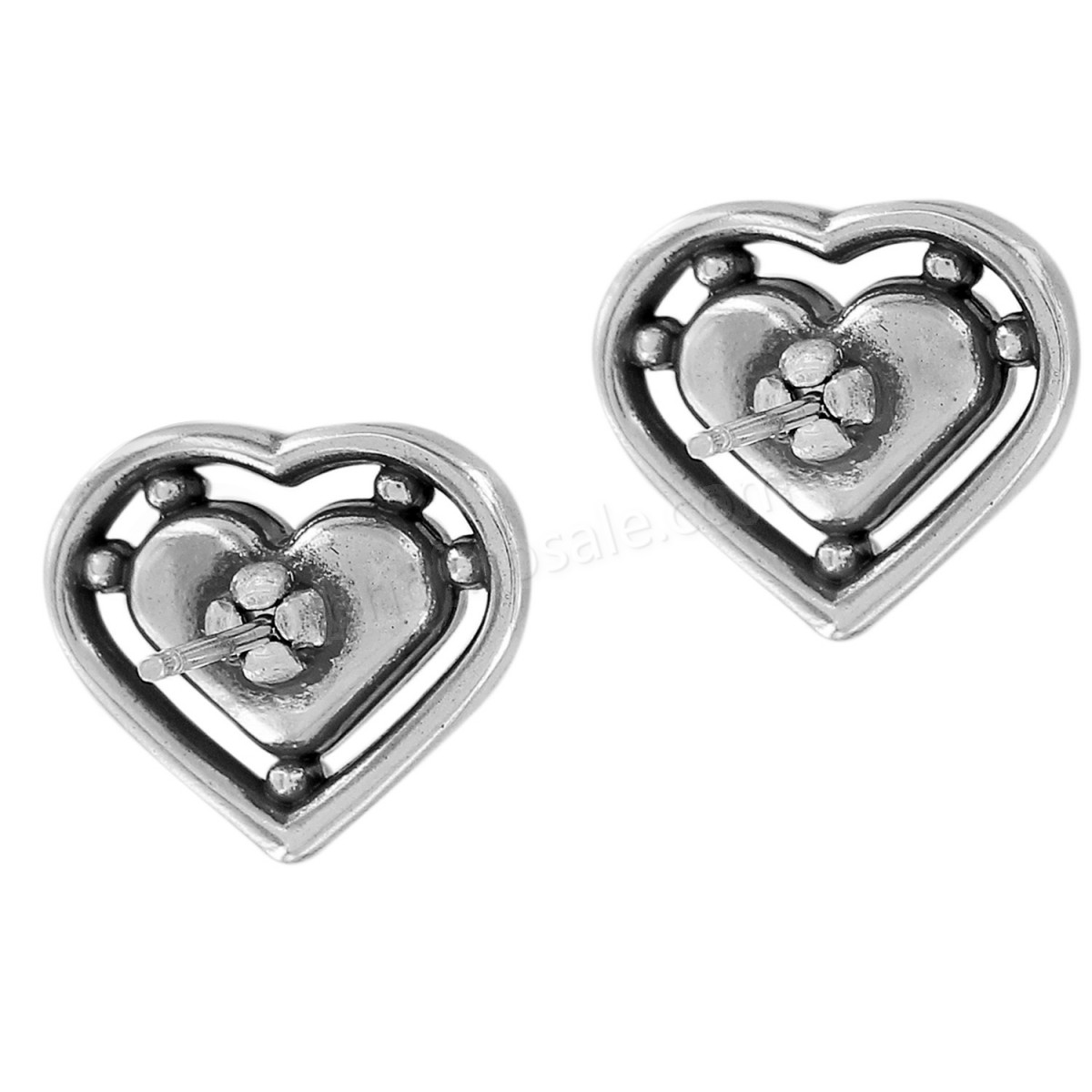 Brighton Collectibles & Online Discount One Love Petite Heart Post Earrings - -1