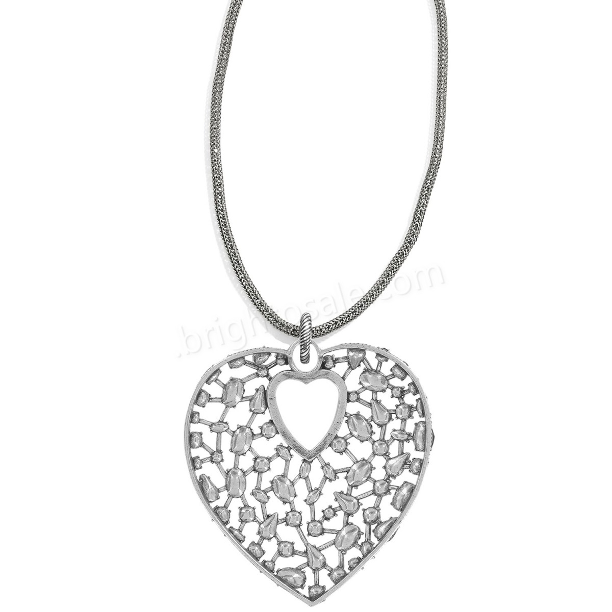 Brighton Collectibles & Online Discount Cherished Heart Petite Necklace - -1