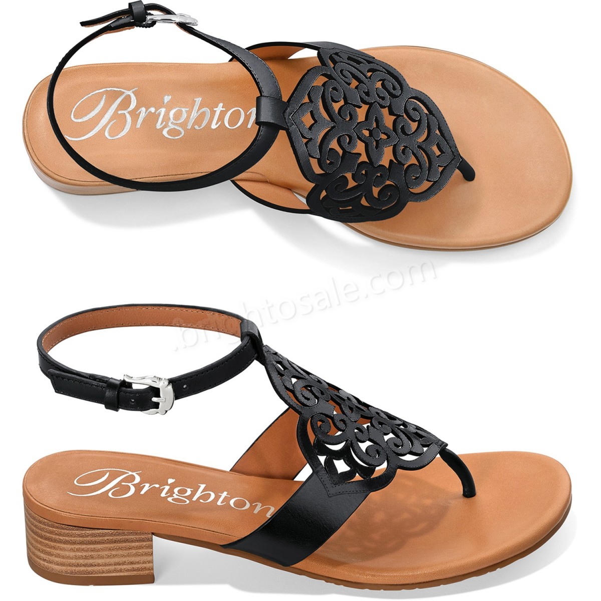 Brighton Collectibles & Online Discount Ara Beaded Thongs - -1