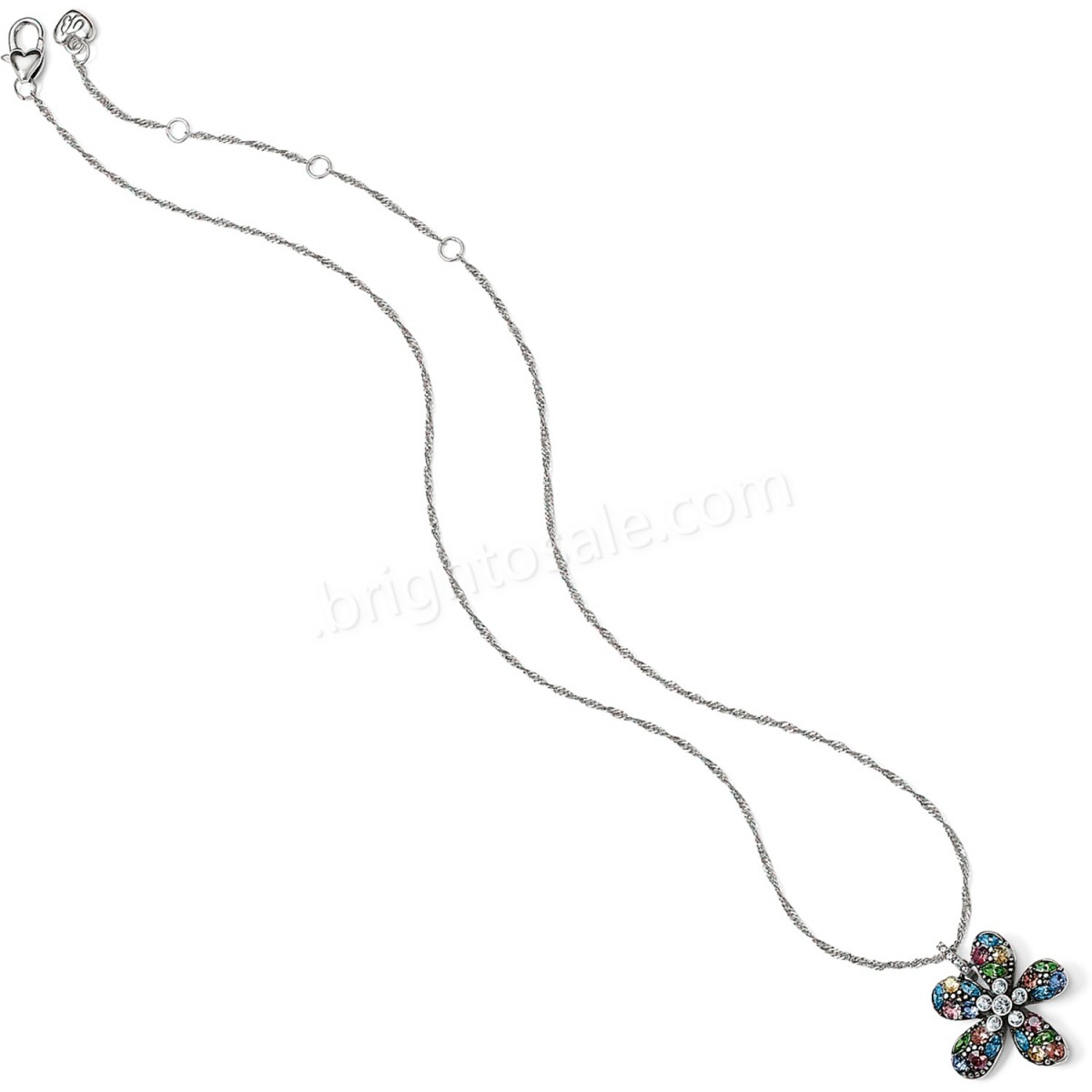 Brighton Collectibles & Online Discount Trust Your Journey Flower Reversible Necklace - -2