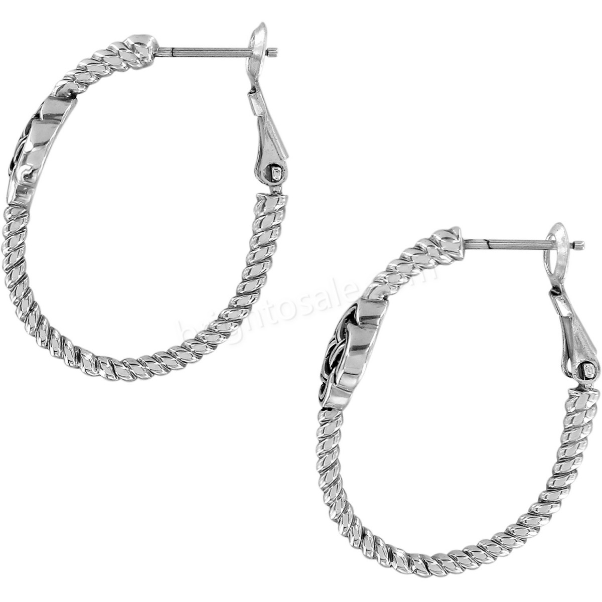 Brighton Collectibles & Online Discount Interlok Knot Rope Hoop Earrings - -1