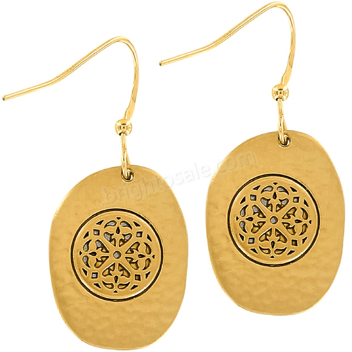 Brighton Collectibles & Online Discount Ferrara Artisan Two Tone French Wire Earrings - -1