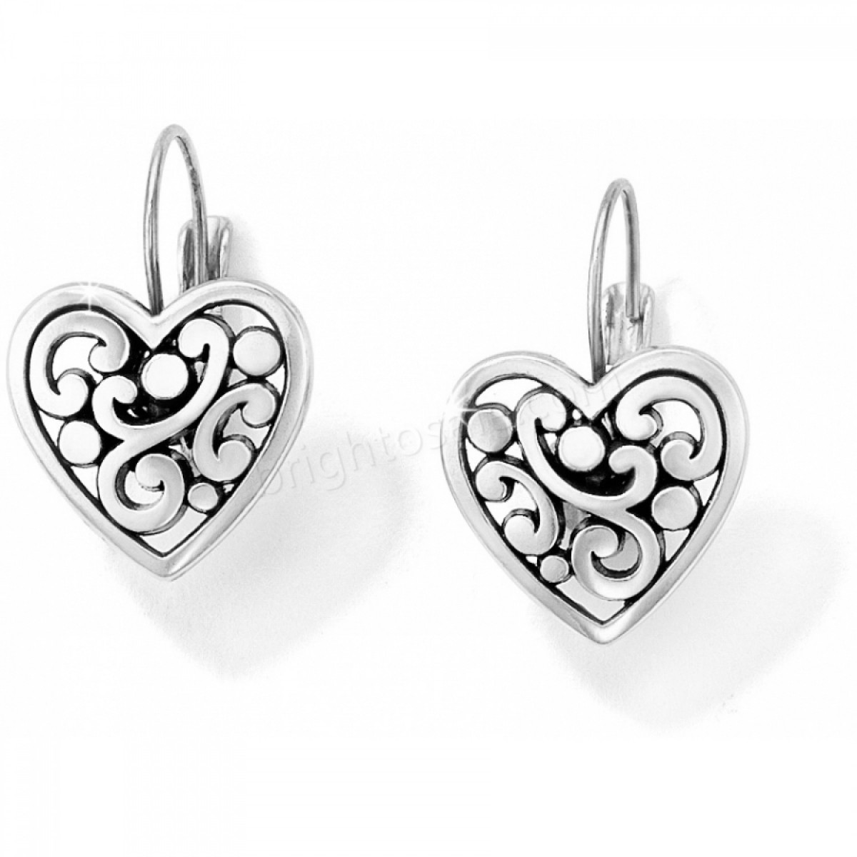 Brighton Collectibles & Online Discount Contempo Heart Leverback Earrings - -0