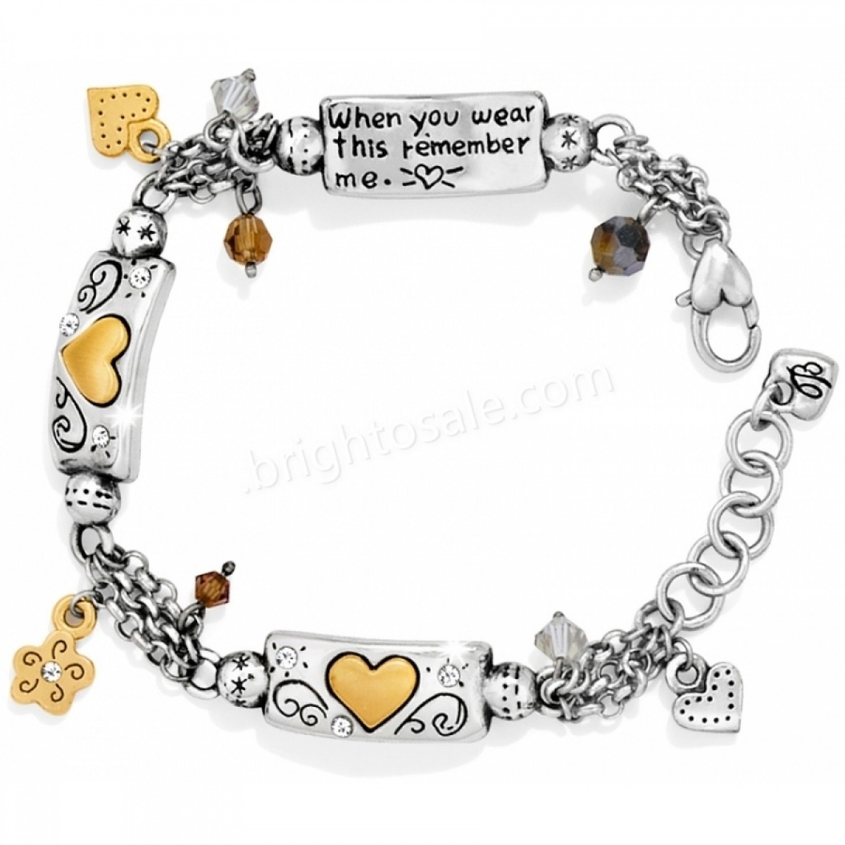 Brighton Collectibles & Online Discount Remember Your Heart Bracelet - -0