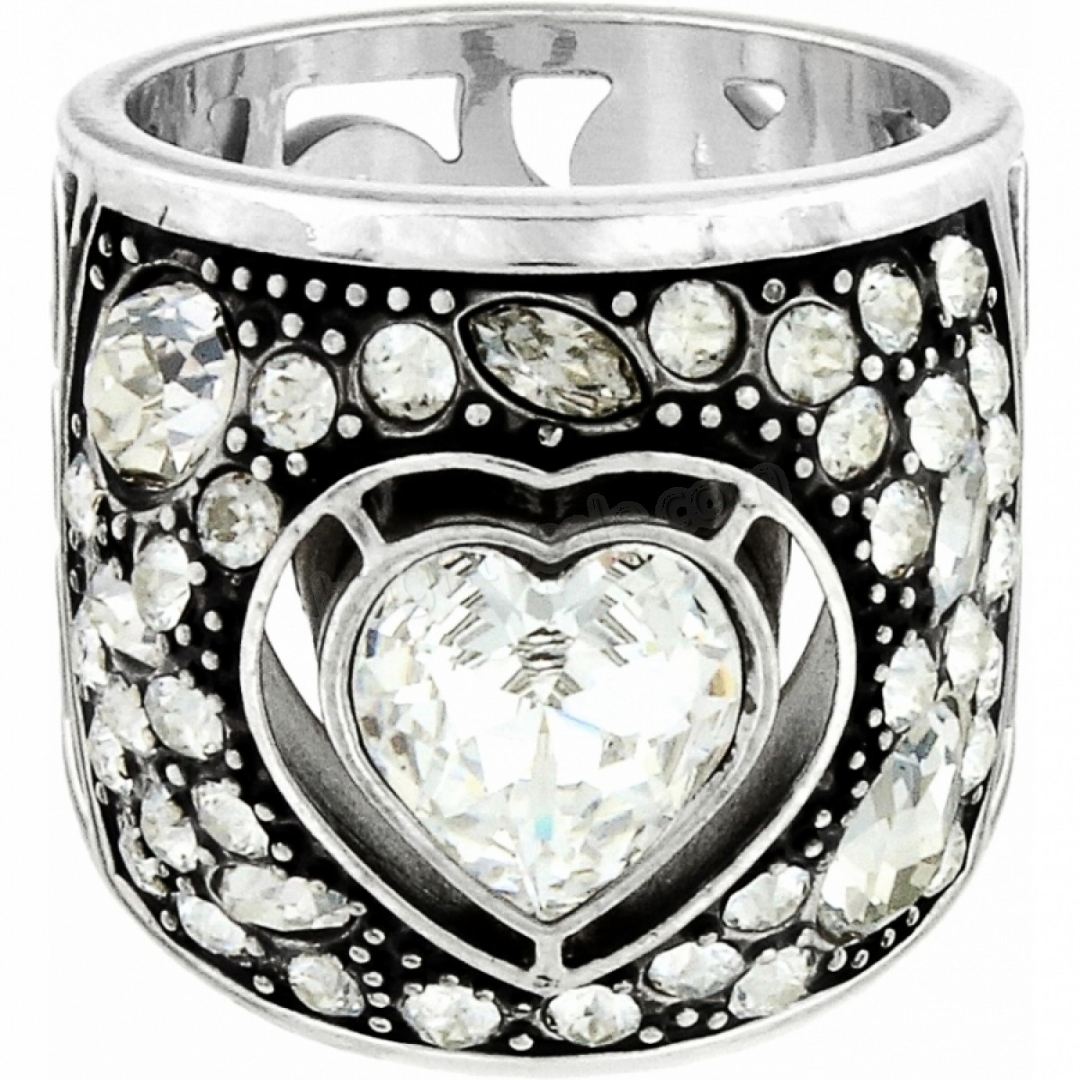 Brighton Collectibles & Online Discount Ecstatic Heart Ring - -0