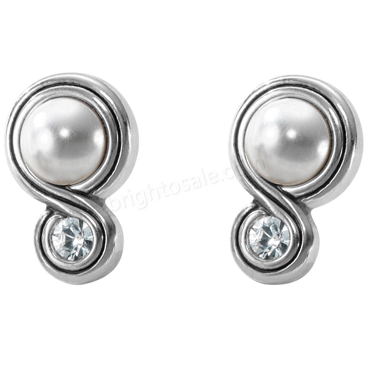 Brighton Collectibles & Online Discount Infinity Sparkle Post Earrings - -0