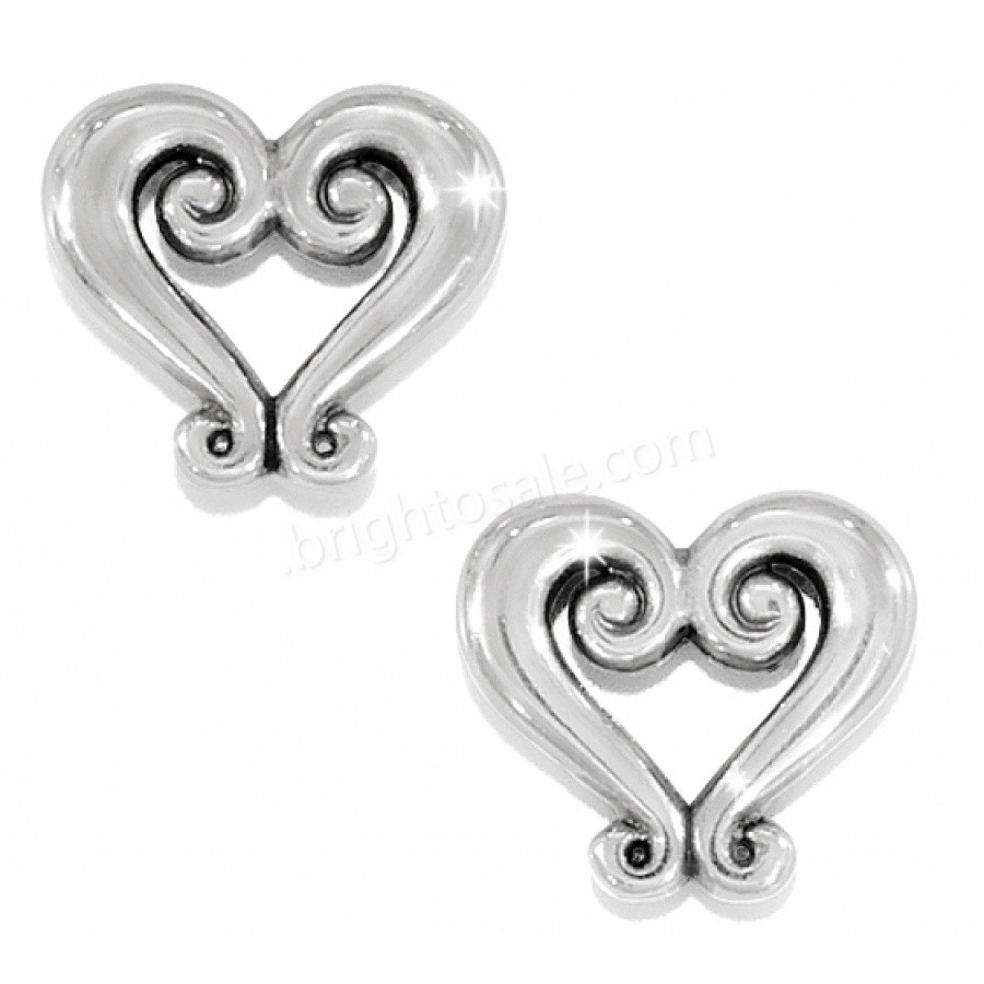 Brighton Collectibles & Online Discount Genoa Heart Mini Post Earrings - -0