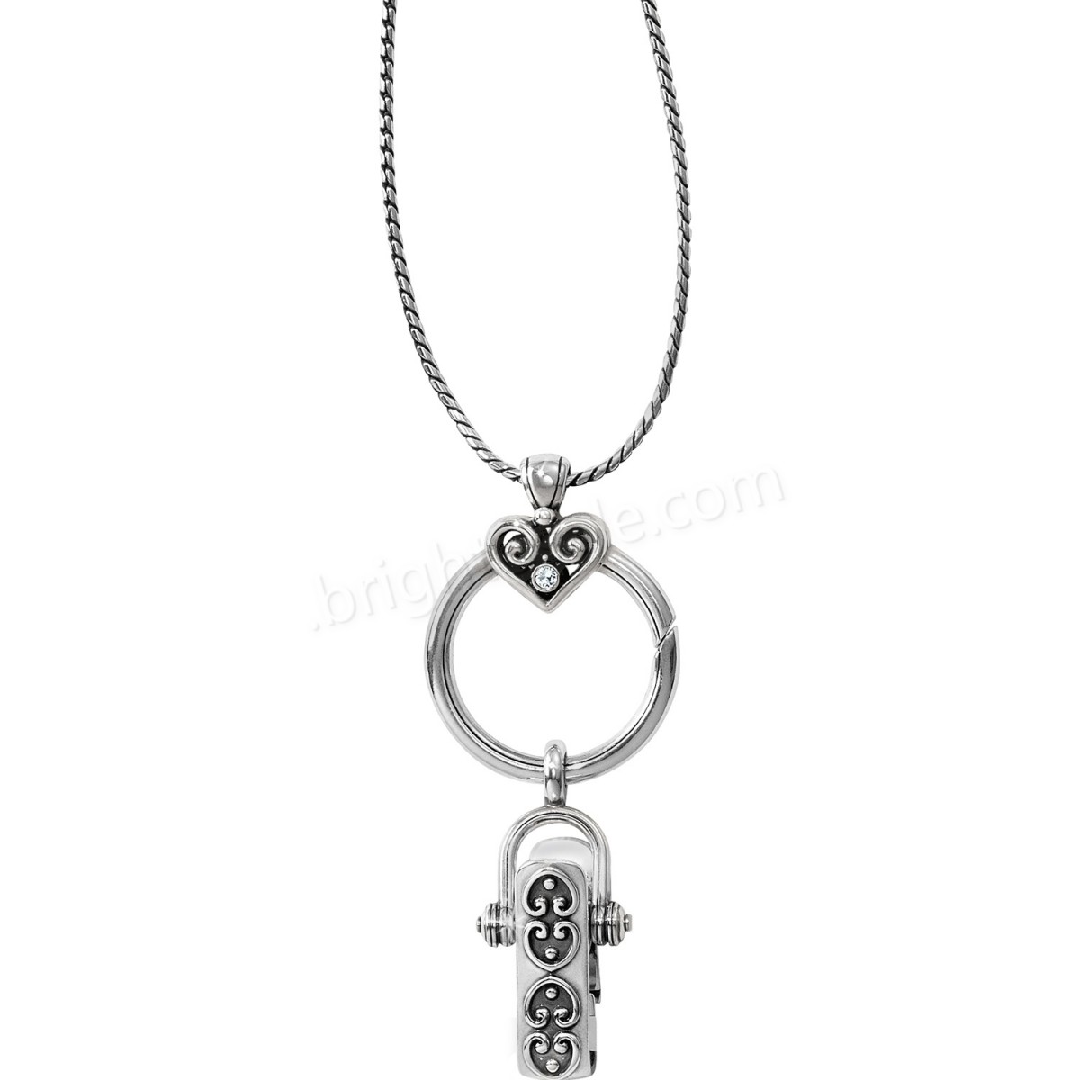 Brighton Collectibles & Online Discount Neptune's Rings Badge Clip Necklace - -0