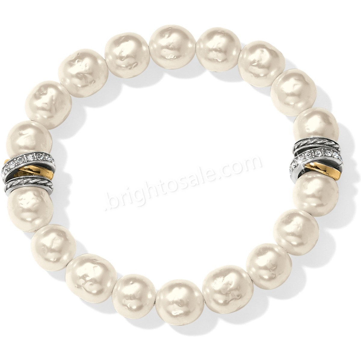Brighton Collectibles & Online Discount Neptune's Rings Pearl Stretch Bracelet - -0