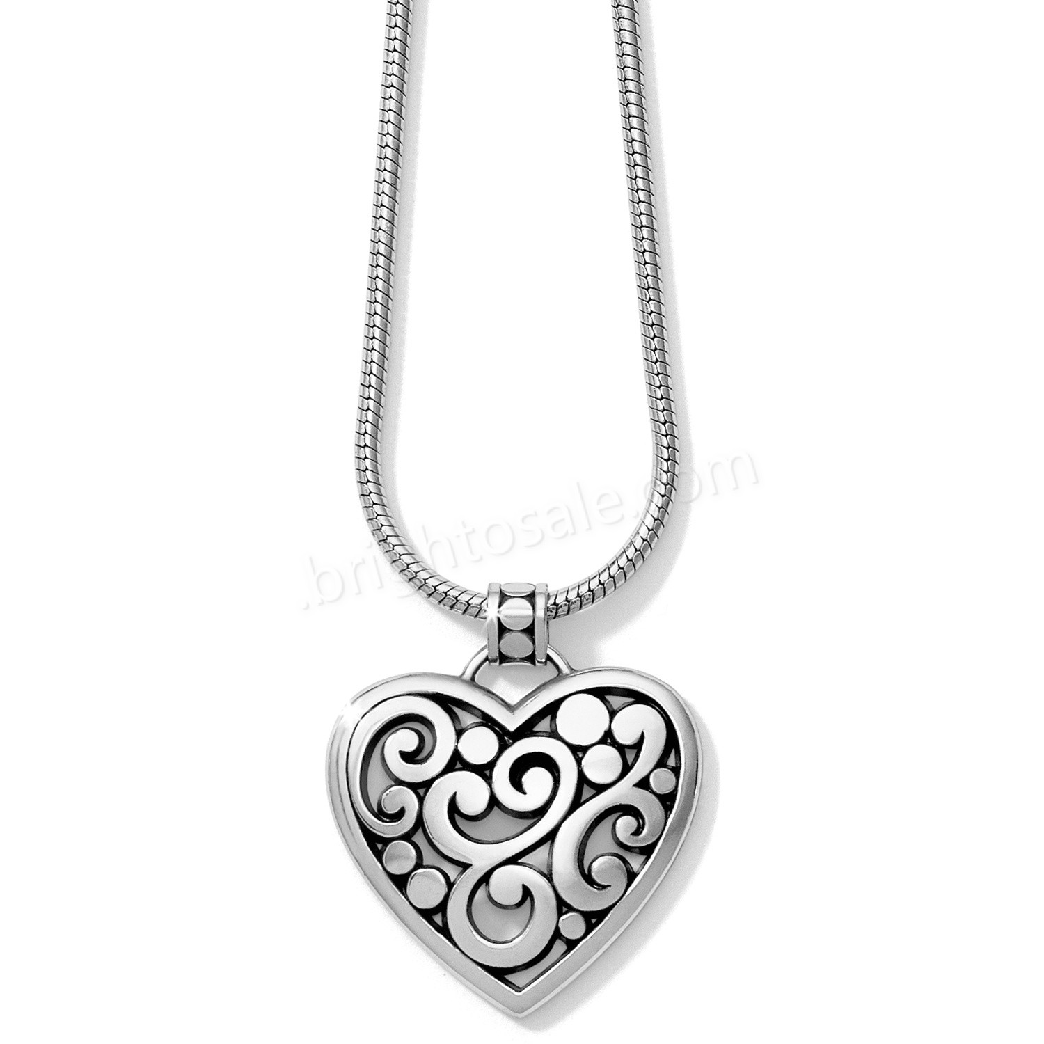 Brighton Collectibles & Online Discount Contempo Heart Necklace - Brighton Collectibles & Online Discount Contempo Heart Necklace