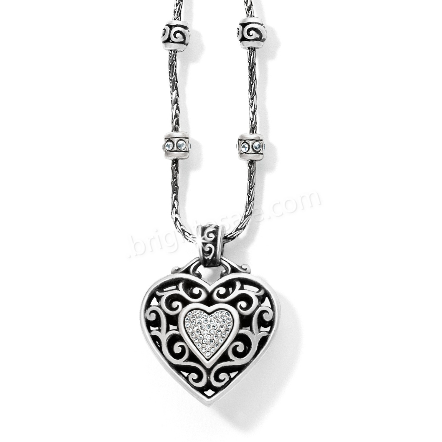 Brighton Collectibles & Online Discount Reno Heart Necklace - Brighton Collectibles & Online Discount Reno Heart Necklace