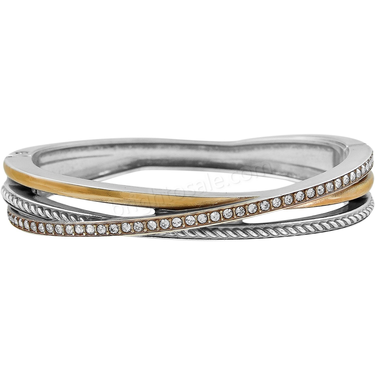 Brighton Collectibles & Online Discount Neptune's Rings Narrow Hinged Bangle - Brighton Collectibles & Online Discount Neptune's Rings Narrow Hinged Bangle