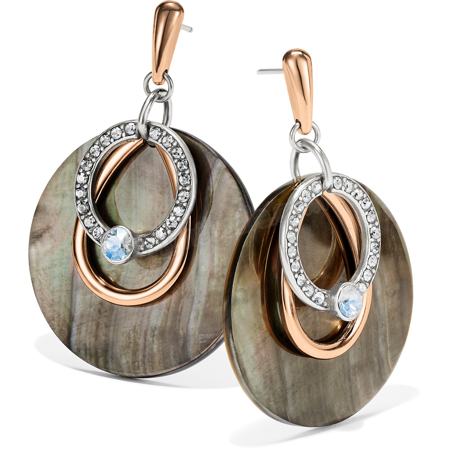 Brighton Collectibles & Online Discount Neptune's Rings Shell Post Drop Earrings - Brighton Collectibles & Online Discount Neptune's Rings Shell Post Drop Earrings