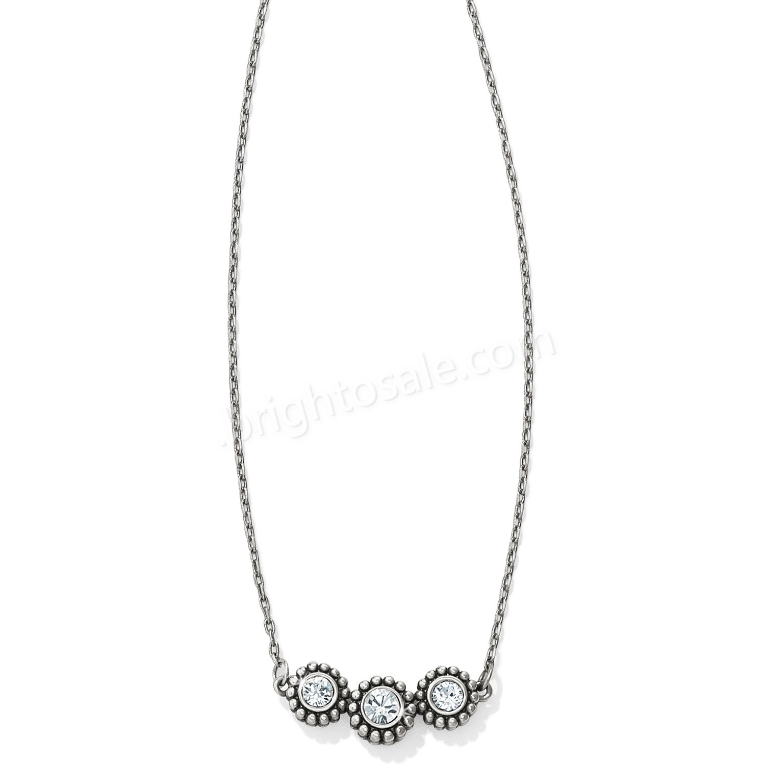 Brighton Collectibles & Online Discount Twinkle Triple Stone Necklace - Brighton Collectibles & Online Discount Twinkle Triple Stone Necklace