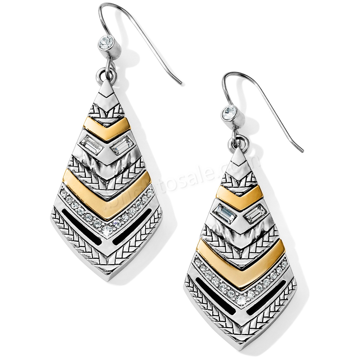 Brighton Collectibles & Online Discount Tapestry Kite French Wire Earrings - Brighton Collectibles & Online Discount Tapestry Kite French Wire Earrings