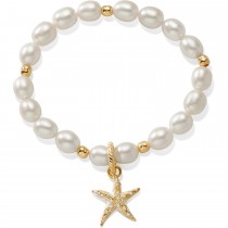 Brighton Collectibles & Online Discount Sea Shore Pearl Starfish Stretch Bracelet