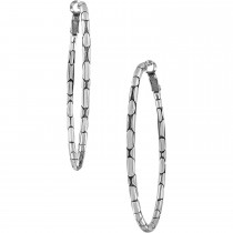 Brighton Collectibles & Online Discount Pebble Large Oval Hoop Earrings