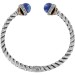 Brighton Collectibles & Online Discount Neptune's Rings Brazil Blue Quartz Open Hinged Bangle - 1