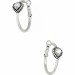 Brighton Collectibles & Online Discount Shimmer Heart Small Hoop Earrings