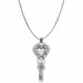 Brighton Collectibles & Online Discount Reno Heart Badge Clip Necklace - 0