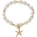Brighton Collectibles & Online Discount Sea Shore Pearl Starfish Stretch Bracelet - 0
