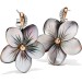 Brighton Collectibles & Online Discount Neptune's Rings Shell Flower Earrings