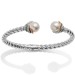 Brighton Collectibles & Online Discount Neptune's Rings Pearl Open Hinged Bangle